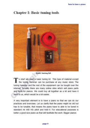 Basic tuning tools