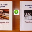 how to tune + how to repair a piano - 2 books -